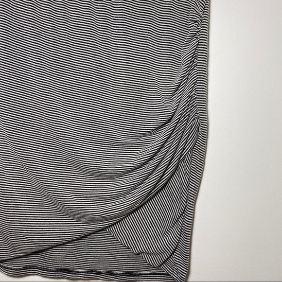 Rollacoster Striped Slim Mini Bodycon Skirt L - Picture 3 of 9